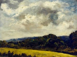 A Windy Morning, Chorley Heath Common — Henry Joseph Wood