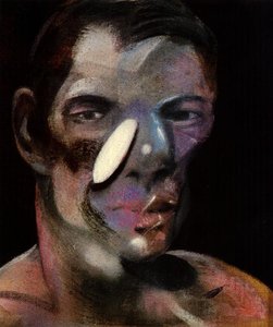 Three Studies For A Portrait Of Peter Board, 1975 Ii Left — Francis Bacon