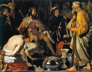Solon Et Crésus — Gérard Van Honthorst