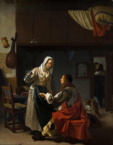 Brothel Scene — Frans Van Mieris