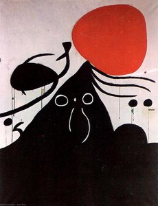 Frau Vor Der Sonne I — Joan Miró
