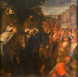Sant John Of Mata Returning With Slaves — Vicente Carducho