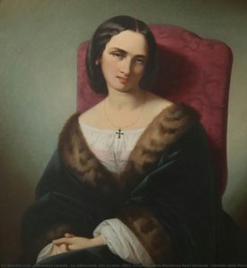 La Malinconia, Olio Su Tela, 1861, Consorzio Delle Residenze Reali Sabaude – Castello Della Mandria — Francesco Canella