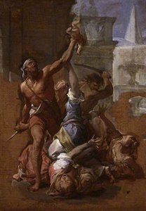 Study For 'the Massacre Of The Innocents' — Francesco Trevisani