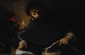 St. Dominic And The Devil — Pietro Della Vecchia