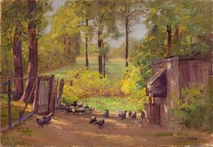 Chicken Yard (the Chicken Lot) — Teodoras Klemenso Stilis