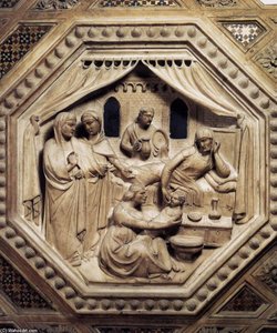 Tabernacle (detail) — Andrea Di Cione Di Arcangelo (orcagna)