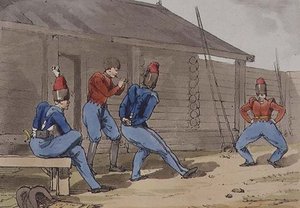 Cossack Dance, Plate - (17) — John Augustus Atkinson