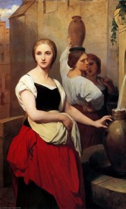 Margaret At The Fountain — Ary Scheffer