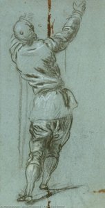 Un Hombre Desde Atrás — Tintoretto