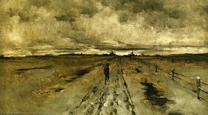 Road Scene, Cincinnati — John Henry Twachtman