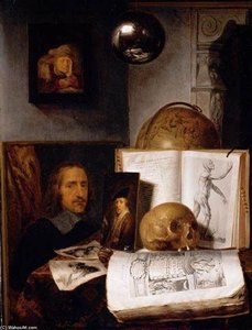 Still Life With A Skull — Simon Luttichuijs
