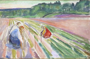 Weeding — Edvard Munch