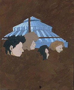 Brotherton Dome And Meeting In Room 404, New Arts Block, Fine Arts Department, 15 February 1989 — Stephen Chaplin