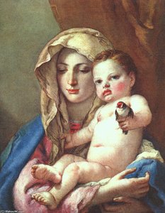 Madonna Of The Goldfinch — Giovanni Battista Fontana