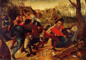 Peasant Brawl — Pieter Bruegel The Younger
