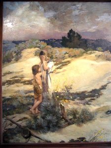 Agar Et Ismaël — Jean Charles Cazin