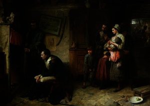 On The Road From Waterloo To Paris — Marcus C Stone