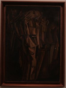 Nude (study), Sad Young Man On A Train — Marcel Duchamp