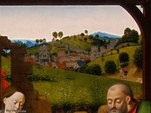 The Nativity (detail)1 — Petrus Christus