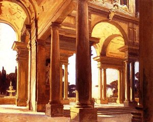 Ein Studium Der Architektur, Florenz — John Singer Sargent