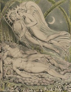 Adam Og Eva Sover — William Blake