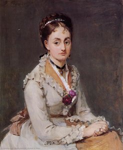 Portrait Of Edma — Berthe Morisot