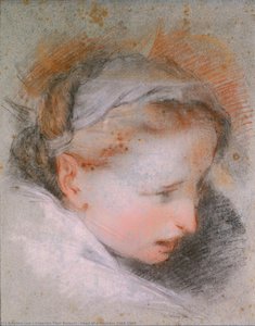 Head Of A Woman, 1568-1569 — Federico Fiori Barocci