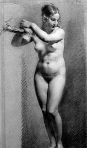 Female Nude Bound — Pierre-paul Prud'hon
