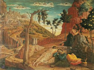 Kristus På Olavs Fjellet — Andrea Mantegna