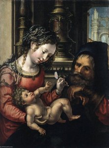 The Holy Family — Jan Gossart