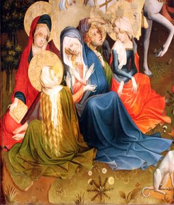 The Women At The Cross (fragment) — Meister Francke