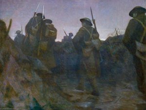 Reliefs At Dawn — Christopher Richard Wynne Nevinson
