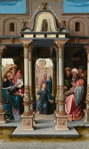 Christ Among The Doctors — Bernard Van Orley