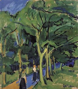 Waldstrasse — Ernst Ludwig Kirchner