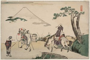 The Peak Of Mount Fuji — Katsushika Hokusai