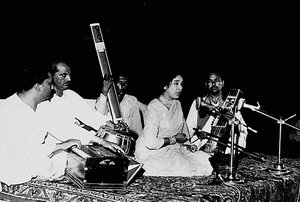 Bano Performing At The Arts Council In Karachi — The Citizens Archive Of Pakistan (cap)