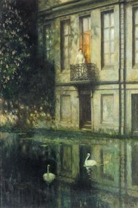 Moonlit Night — Franz Skarbina