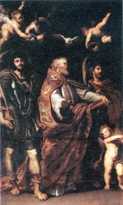 San Giorgio Con San Maurizio E Papiano — Peter Paul Rubens
