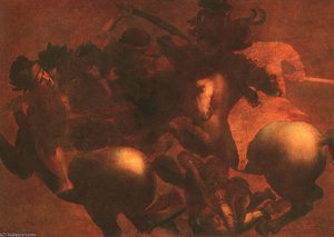 La Battaglia Di Anghiari — Leonardo Da Vinci