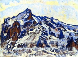 Le Wetterhorn — Ferdinand Hodler
