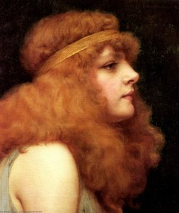 An Auburn Beauty — R.b.a John William Godward