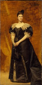 Mrs. William Astor (caroline Webster Schermerhorn, 1831–1908) — Carolus-duran (charles-auguste-emile Durand)