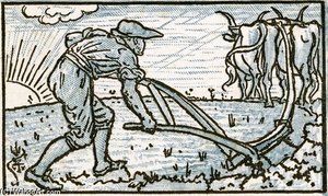 The Ploughman — Walter Crane