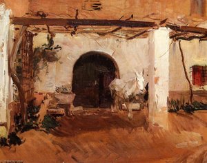 English Casa De Huerta, Valencia — Joaquín Sorolla Y Bastida