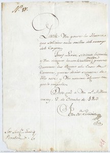 Volume 3, Page 565 / Grants Permission To Luis Peralta To Plant Orchard On Coyote Creek — José María Estudillo Y Urquizu