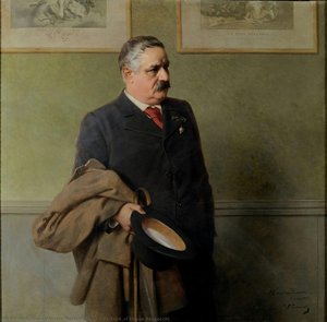 Portrait Of Ettore Panzacchi — Vittorio Matteo Corcos