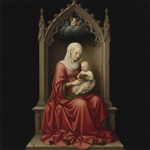 Eternal Devotion In Crimson And Shadow: A Singular Vision — Marc Duvallier