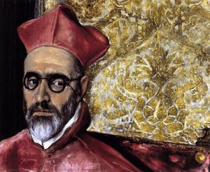 Título Traducido: Retrato De Un Cardenal — El Greco