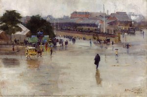 Železniční Stanice, Redfern — Arthur Streeton
